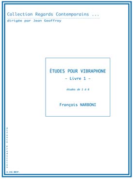 Illustration narboni etudes pour vibraphone vol. 1