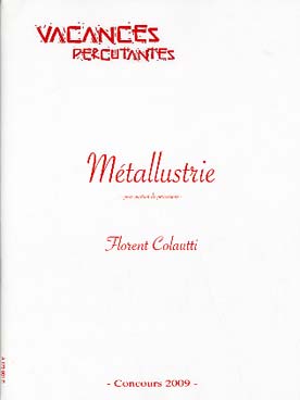 Illustration de Métallustrie pour 4 percussions