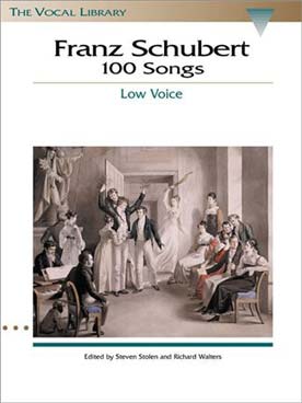 Illustration schubert 100 songs for low voice