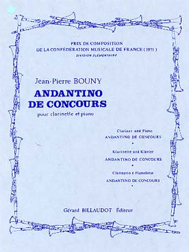 Illustration de Andantino de concours
