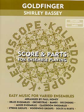 Illustration de KALEIDOSCOPE : musique facile d'ensemble variable pour tous instruments - Goldfinger
