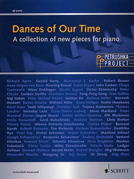 Illustration de DANCES OF OUR TIME : 75 danses de notre temps écrit par des compositeurs issus  de 26 pays (350 pages)