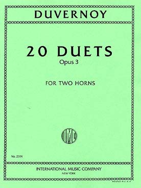 Illustration de 20 Duos op. 3