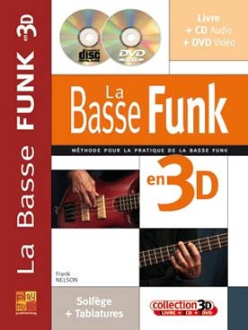 Illustration de La Basse funk en 3D avec CD et DVD