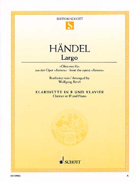 Illustration de Largo "Ombra mai fù" de "Xerxès"