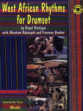 Illustration de WEST AFRICAN RHYTHMS FOR DRUMSET