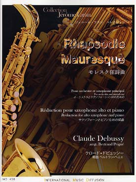 Illustration de Rhapsodie mauresque pour saxophone et orchestre, réd. piano d'après le manuscrit de l'auteur