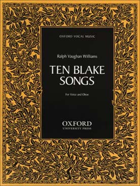 Illustration de 10 Blake songs pour hautbois et voix