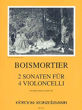 Illustration boismortier sonates
