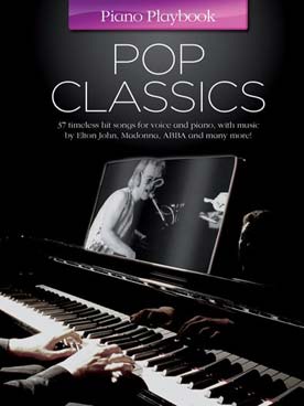 Illustration de POP CLASSICS  : 37 Musiques de variétés arrangées pour piano