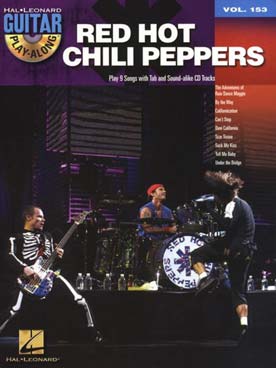 Illustration de GUITAR PLAY ALONG - Vol.153 : RED HOT CHILI PEPPERS
