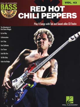 Illustration de BASS PLAY ALONG - Vol.42 : RED HOT CHILI PEPPERS