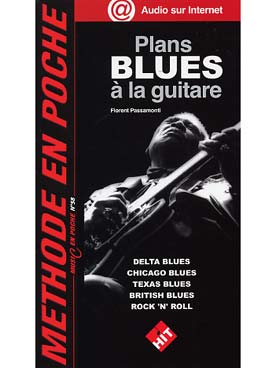 Illustration de Plans blues à la guitare (Collection Music en poche), pour musiciens débutants ou confirmés