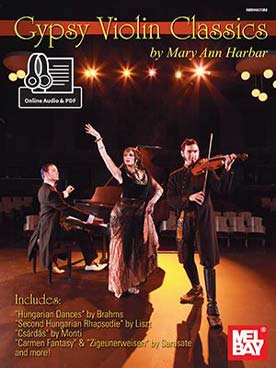 Illustration gypsy violin classics