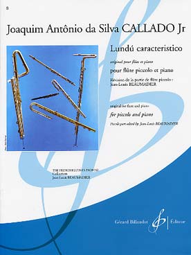 Illustration de Lundù caracteristico (original pour flûte et piano)