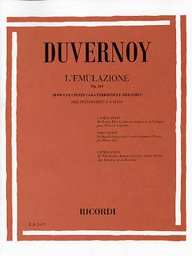 Illustration duvernoy emulation op. 314 (20 pieces)