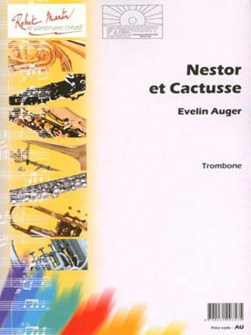 Illustration auger nestor et cactusse