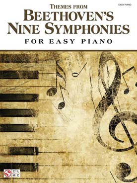 Illustration de Themes from Beethoven's nine Symphonies pour piano facile