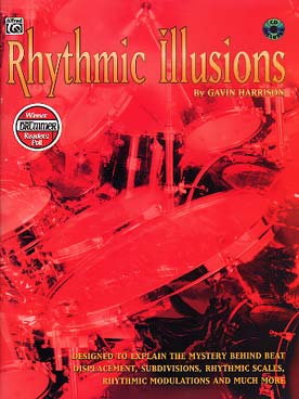 Illustration de Rhythmic illusions drums avec CD (texte en anglais)