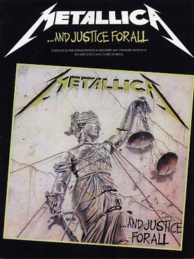 Illustration metallica and justice for all (tab)