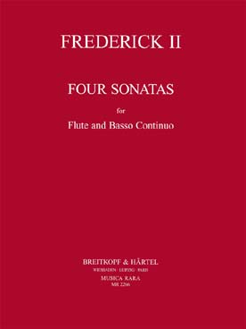 Illustration de 4 Sonatas pour flûte et basse continue