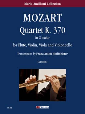 Illustration mozart quartetto k370 in sol maj