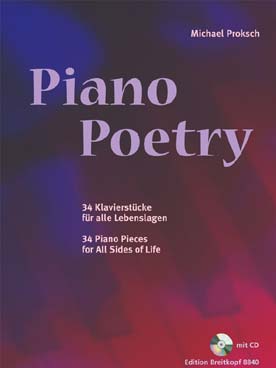 Illustration de Piano poetry, 34 pièces avec CD