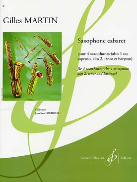Illustration de Saxophone cabaret pour 4 saxophones A(S)ATB