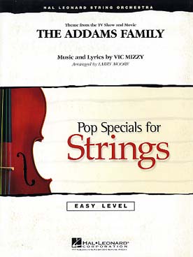 Illustration de The Addams family : thème principale pour ensemble à cordes version facile