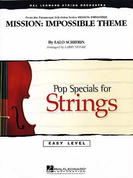 Illustration de Mission impossible : thème principal pour ensemble à cordes