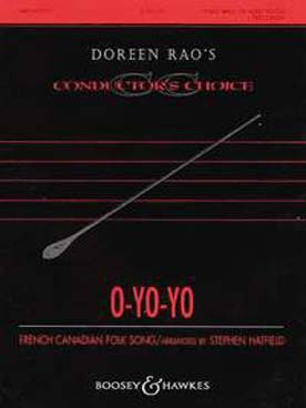 Illustration de O Yo-Yo, french canadian folk song pour voix d'hommes ou chœur mixte et percussion
