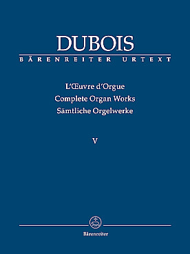 Illustration de L'Œuvre d'orgue - Vol. V : 10 Pièces nouvelles pour grand orgue (1921), Fantasietta avec variations (1922)