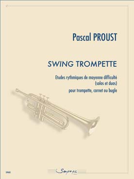 Illustration de Swing trompette, études rythmiques de moyenne difficulté (solos et duos)