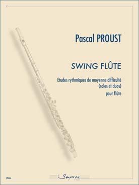 Illustration de Swing flûte, études rythmiques de moyenne difficulté (solos et duos)
