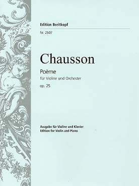 Illustration de Poème op. 25 en mi b M