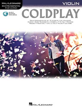 Illustration de Violin play-along - Coldplay