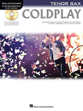 Illustration de Saxophone ténor play-along - Coldplay