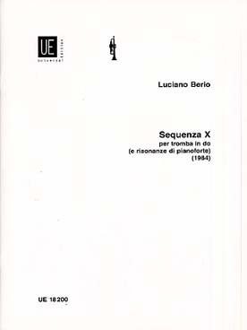 Illustration de Sequenza X for trumpet and piano resonances