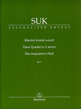 Illustration de Quatuor avec piano op. 1 en la m