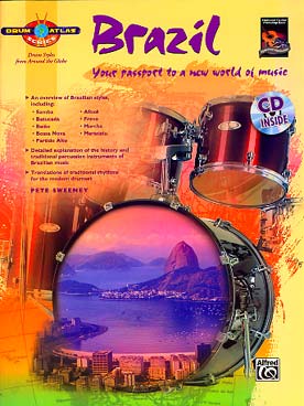 Illustration drum atlas series avec cd brazil