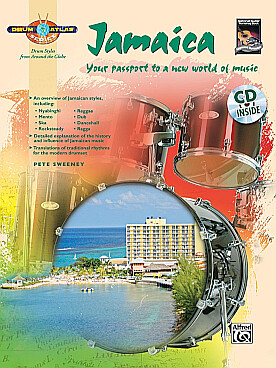 Illustration drum atlas series avec cd jamaica