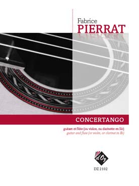 Illustration de Concertango pour guitare et flûte ou violon ou clarinette