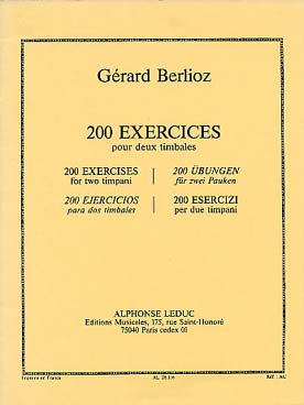 Illustration de 200 Exercices pour 2 timbales