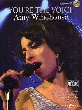 Illustration winehouse you're the voice avec cd