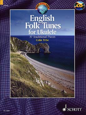 Illustration de ENGLISH FOLK TUNES : 37 arrangements d'airs folk anglais (solfège et tablature)