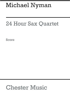 Illustration de 24 Hours sax quartet - Conducteur