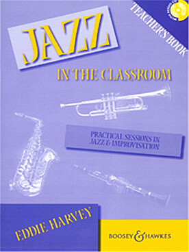 Illustration harvey jazz in the classroom + cd