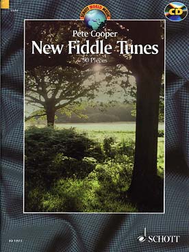 Illustration new fiddle tunes avec cd