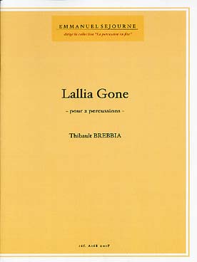 Illustration de Lallia Gone pour 2 percussions