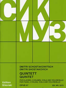 Illustration de Quintette avec piano op. 57